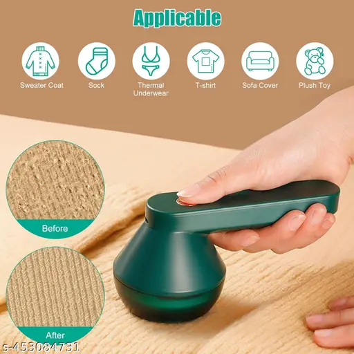Fabric Shaver, Electric Lint Remover, USB Rechargeable Fabric Defuzzer,Bobling Remover for Clothes, Wool Pilling Lint Remover.