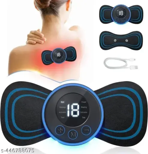 Body Massager Machine for Pain Relief Wireless Vibrating Massager 8 Mode & 19 Strength Level EMS Massager